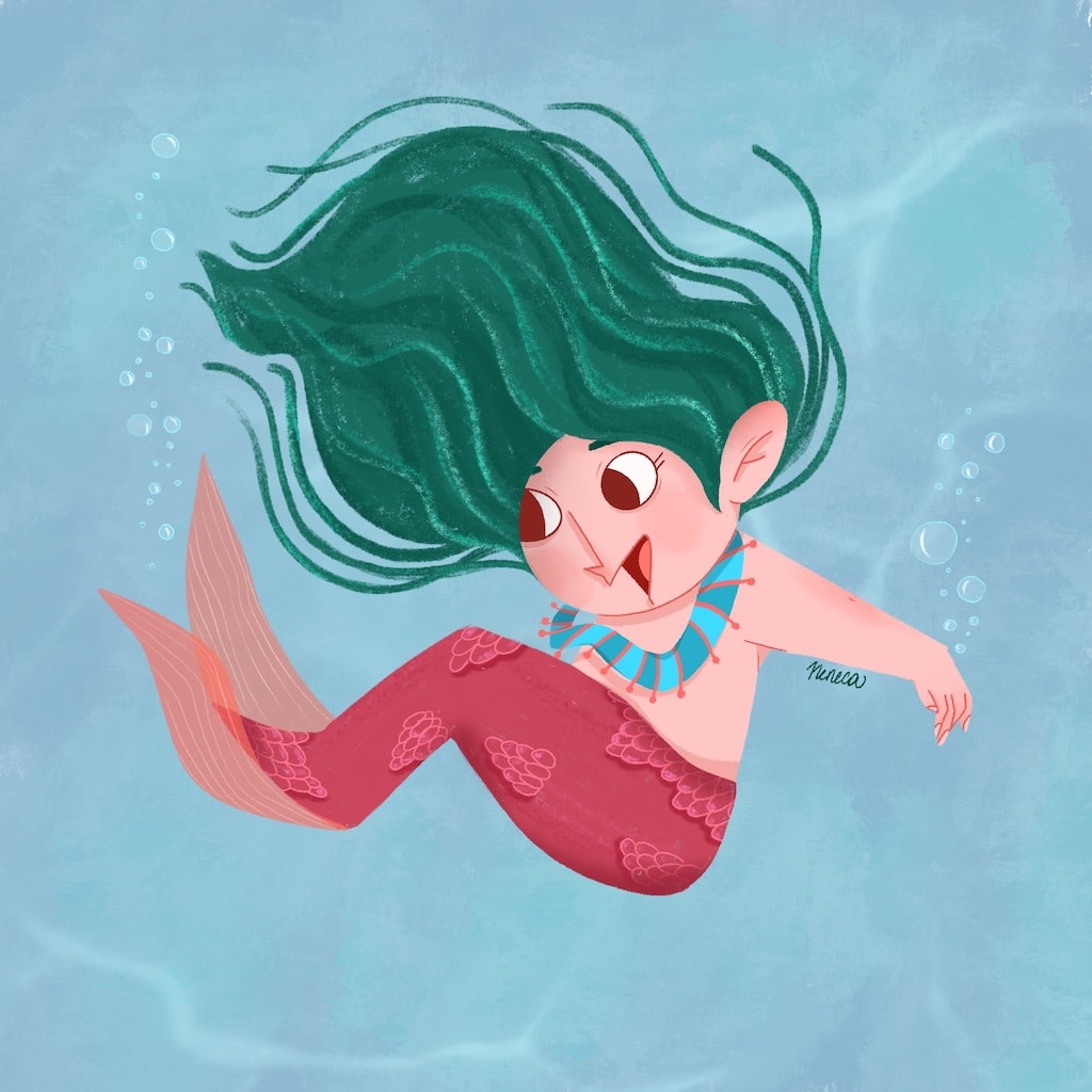 Happy Mermaid